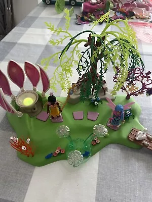 Buy Playmobil Fairies 5444 Fairy Island Great Condition No Box Or Instructions • 15£