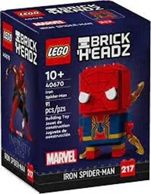 Buy Lego BrickHeadz Iron Spider-Man 40670 BNIB • 18.99£