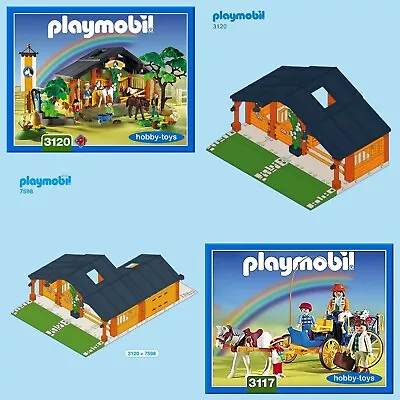 Buy Playmobil * HORSE / PONY STABLE 3120 7598 * Spares * SPARE PARTS SERVICE * • 0.99£