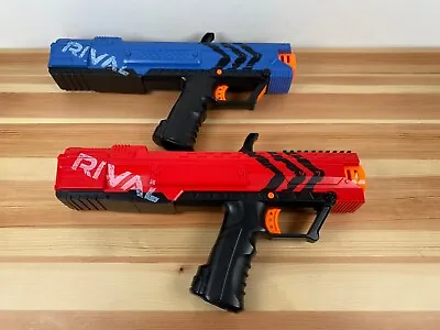 Buy Nerf Rival Pump Action Apollo XV-700 Pistols Team Red & Blue Guns NO MAGS/BALLS • 15.99£