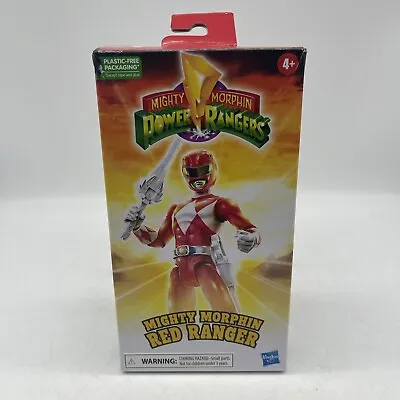 Buy Mighty Morphin Power Rangers 6  Red Ranger Figure Hasbro NEW 30th Anniversary • 22.99£