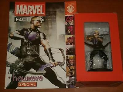 Buy Marvel Fact Files Special Edition: HAWKEYE Eaglemoss Figurine 2015 Clint Barton • 16.99£