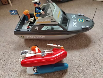 Buy Playmobil 4429 Police Patrol Boat With Dinghy • 15£