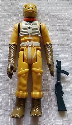 Buy Vintage Star Wars Figure Bossk Bounty Hunter 1980 Hong Kong • 14.99£