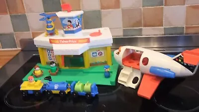 Buy Vintage Fisher Price Airport, In Vgc And Complete • 30£
