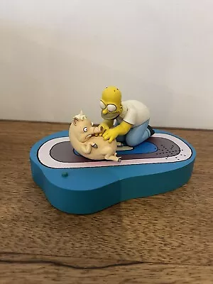 Buy The Simpsons Movie Figure Homer & Plopper Pig Who's A Good Piggy Piggi 2007 • 14.99£