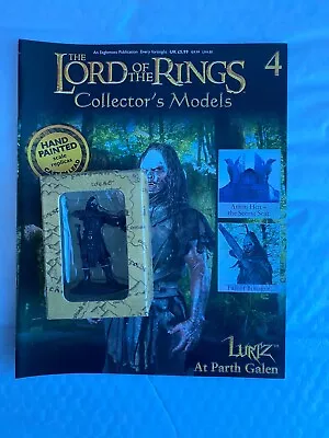 Buy Lord Of The Rings Collector's Models Eaglemoss Issue 4 Lurtz Figure Damaged • 3.50£