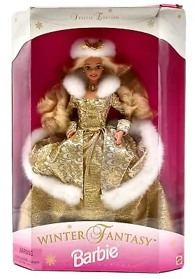 Buy 1995 Winter Fantasy Barbie Doll (Blonde) / Special Eddt. / Mattel 15334 / NrfB • 56.44£