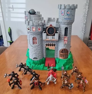 Buy Large Vintage 1994 Fisher Price Great Adventure Castle Bundle With Rare Figures • 95£