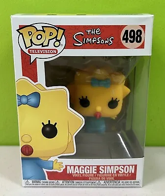 Buy ⭐️ MAGGIE SIMPSON 498 The Simpsons ⭐️ Funko Pop Figure ⭐️ BRAND NEW ⭐️ • 35£