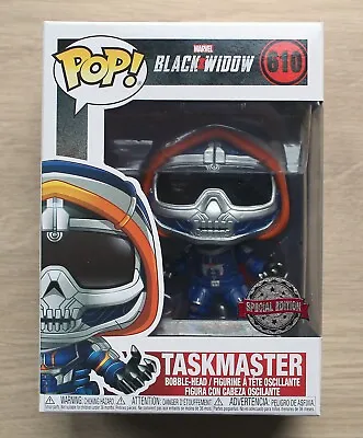 Buy Funko Pop Marvel Black Widow Taskmaster With Claws + Free Protector • 21.99£