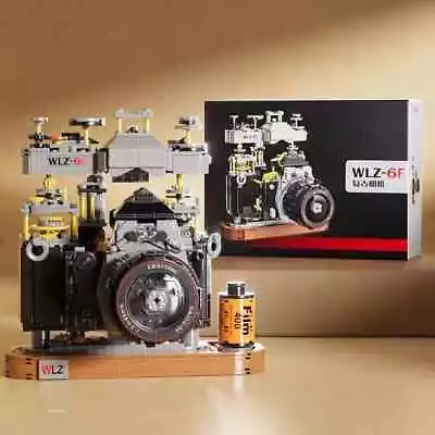 Buy Vintage Retro Film Camera Technic Construction Kit Gift 1030pcs • 20.99£
