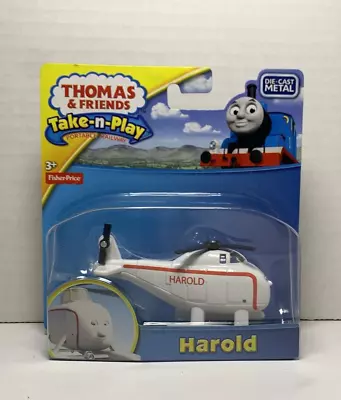 Buy Thomas And Friends Take N Play Harold Die-cast Metal Helicopter 2013 NEW • 9.99£