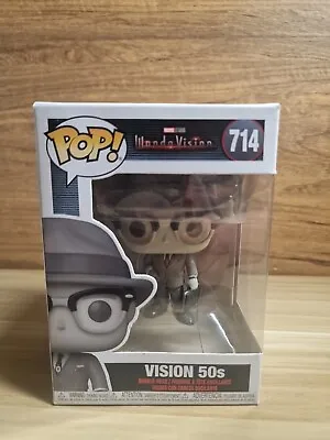 Buy Funko Pop! Wanda Vision | #714 | Vision 50s | Marvel | Boxed • 6.99£