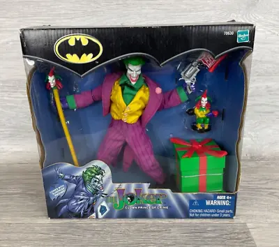 Buy Joker Clown Prince Of Crime Figure, Batman 2001 Hasbro, Mego Style • 34.99£