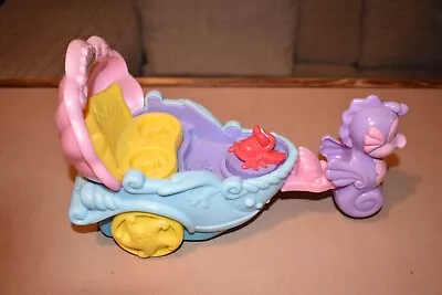 Buy Fisher Price Little People Disney Princess Ariel Carriage - No Figures • 3£