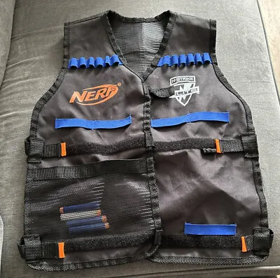 Buy Nerf Gun N-Strike Elite Tactical Black Orange Vest Jacket • 9.99£