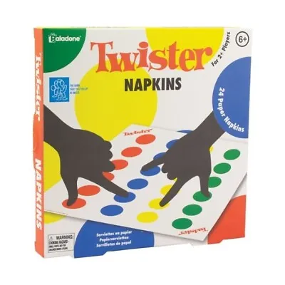 Buy Twister Paper Napkin Game Hasbro 24 Napkins • 7.95£