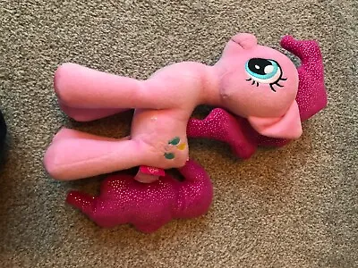 Buy My Little Pony Soft Toy, Cuddly Pink Pony With Sparkly Mane And Tail • 2£