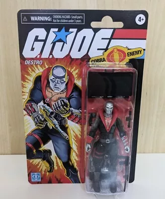 Buy G.I. Joe Retro Collection Figure Cobra Enemy Destro Hasbro Pulse • 44.99£