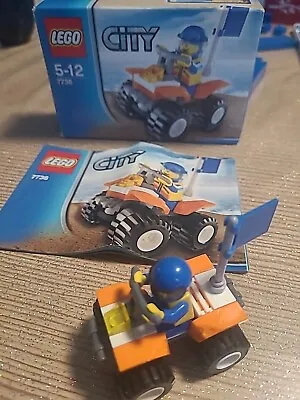 Buy LEGO City 7736 - Coast Guard Quad Bike Complete With Original Packaging • 4.27£