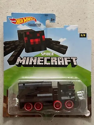 Buy 2020 Hot Wheels Character Cars MINECRAFT SPIDER • 29.99£
