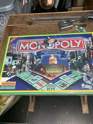 Buy Monopoly Board Game Nottingham Edition 2001 Hasbro - New, Sealed • 0.99£