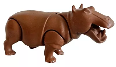 Buy Vintage Playmobil Hippo Hippopotamus Adult  Zoo Figure Toy Animal Large 5.5” • 11.50£