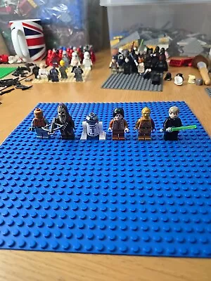 Buy Lego X6 Star Wars Minifigure Collection VGC All Genuine Lego • 0.99£
