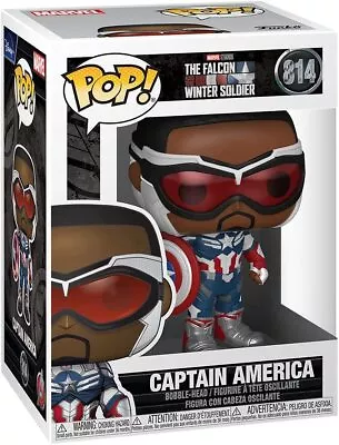 Buy Funko Pop Marvel The Falcon Winter Soldier - Captain America #814 • 17.99£