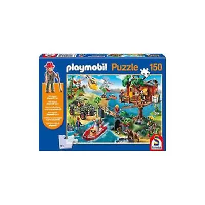 Buy Playmobil: Tree House Jigsaw With Playmobil Figure (150Pc) - Brand New & Sealed • 13.34£