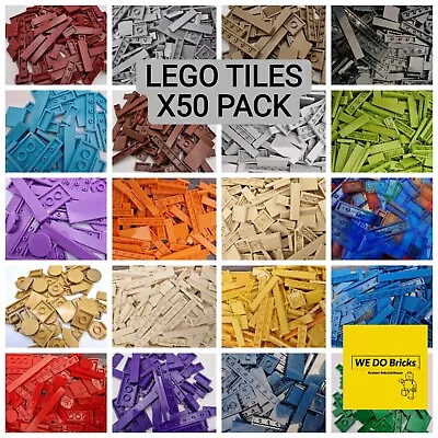Buy LEGO TILES Genuine Flat Detailing Smooth Bundles Random Pieces X50 Choose Colour • 6.35£