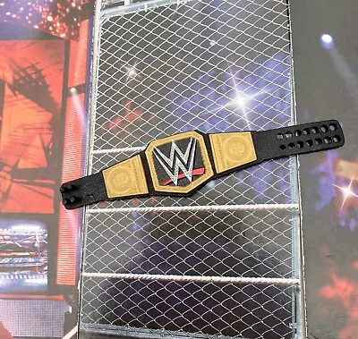 Buy WWE MATTEL ELITE FIGURE WRESTLING BELT Network LOGO CLASSIC WORLD HEAVYWEIGHT • 5.96£