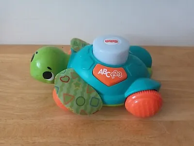Buy Fisher Price -  Sit To Crawl Turtle Linkimals Interactive Music & Lights Toy • 12£