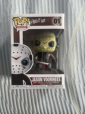 Buy Funko Pop Jason Vorhees (01) Friday The 13th Horror Movie Vinyl Figure Figurine • 15£