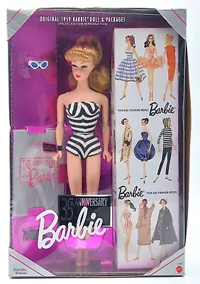 Buy 1993 35th Anniversary Barbie Doll / Special Edition / Mattel 11590, NrfB, Original Packaging • 123.23£
