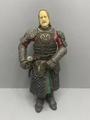 Buy LORD OF THE RINGS TWO TOWERS 6  KING THEODEN Figure In Armour TOY BIZ 2003 • 9.50£