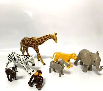 Buy Playmobil  Play Set Zoo Animals Elephant Zebra Etc Job Lot  Bundle (S2) • 22.99£