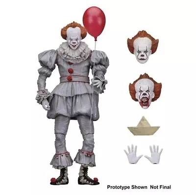 Buy NECA Stephen King's It Clown Pennywise Horror Action Figure Model Toy Halloween • 27.99£