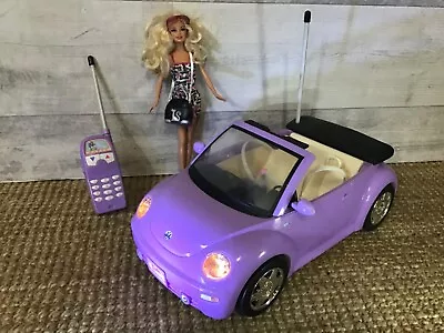Buy Beetle Barbie, Volkswagen For Collectors And Lovers With Remote Control, + Barbie • 82.36£