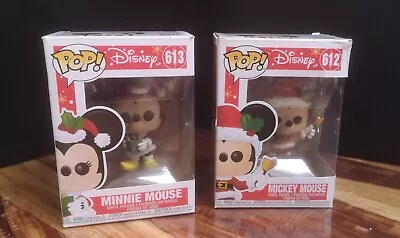 Buy Funko POP! Disney /Christmas - Mickey Mouse And Minnie Mouse • 12£