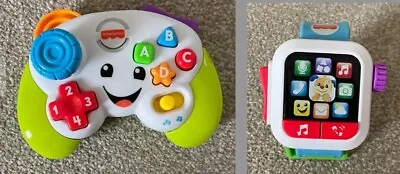 Buy Fisher-Price Game And Learn Controller And Laugh And Learn Smart Watch • 5£