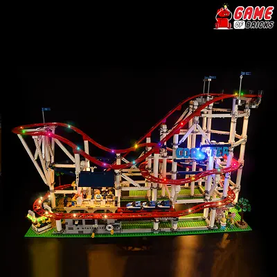 Buy LED Light Kit For Roller Coaster - Compatible With LEGO® 10261 Set (Standard) • 57.10£