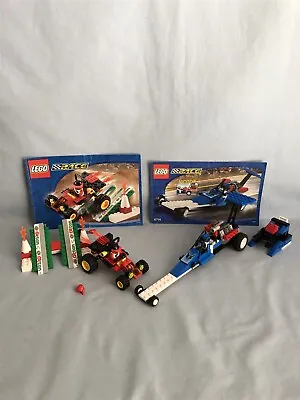 Buy LEGO Set 6714 Speed Dragster 6602 Scorpion Buggy VINTAGE TOWN Race 100% Complete • 18.89£