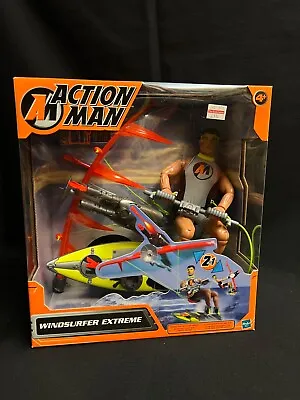 Buy Action Man  - Windsurfer Extreme - Boxed Unused -  Mam - Hasbro Nos • 48£