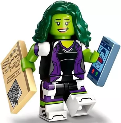 Buy LEGO Marvel Series 2 Minifigure - SHE-HULK - 71039 Jennifer Walters Mini Figure • 1.99£