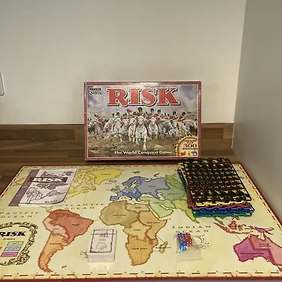 Buy 1996 Hasbro Risk Board Game The World Conquest Game Contents New & Unused  • 29.99£