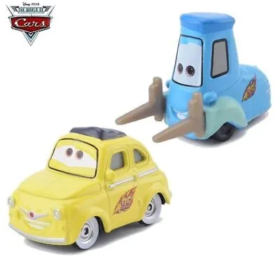 Buy 2-Cars Disney Pixar Cars Luigi & Guido 1:55 Diecast Model Toy Car Loose Kid Gift • 9.29£