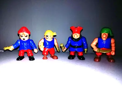 Buy 4 X 90’s Vintage Fisher Price Great Adventures Pirate Figures Unboxed DETAILS 2  • 0.99£