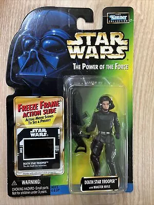 Buy STAR WARS CARDED POWER OF THE FORCE FREEZE FRAME DEATH STAR TROOPER.B/New • 13£